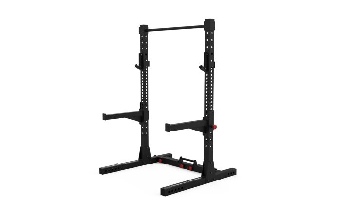 Squat Rack Pliage Commercial - Titanium Strength