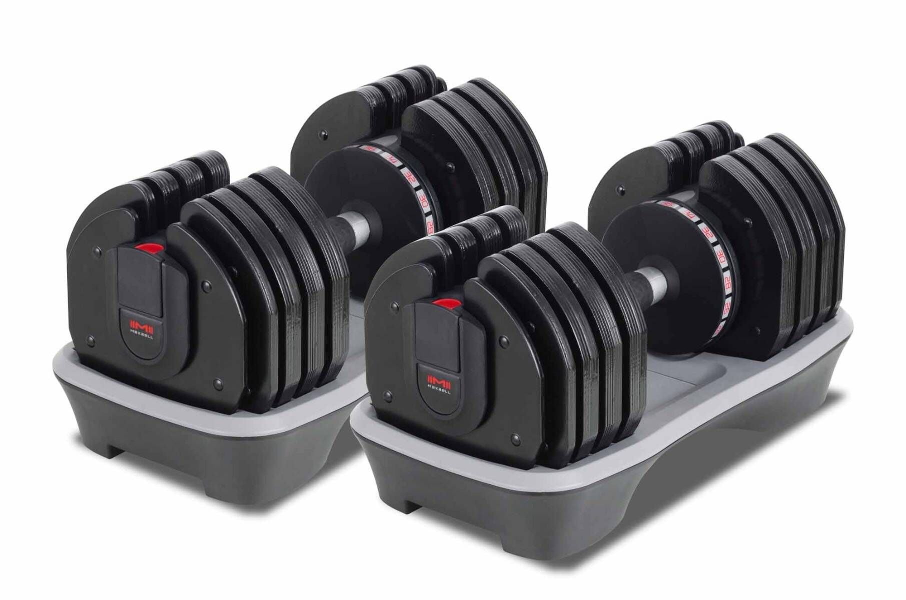 Haltères réglables 2-36 kg MA36 + Rack