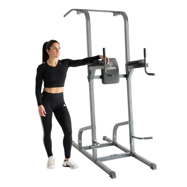 Chaise romaine avec poignées dips / tractions 115PM - Titanium Strength