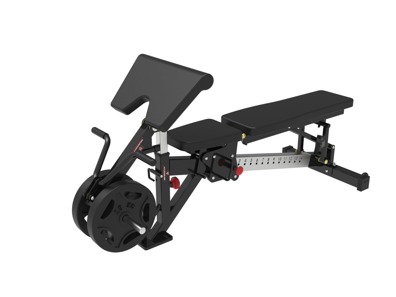 Banc multifonction et multiposition 430BM - Titanium Strength