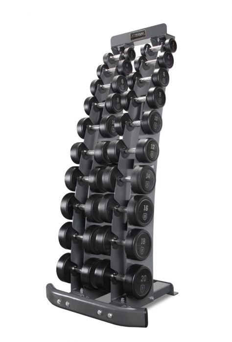 Set d'haltères 2- 20kg TV20 + Rack - Titanium Strength