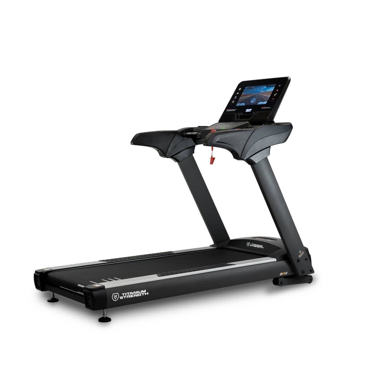 TAPIS DE COURSE MULTIMÉDIA PROFESSIONNEL TM900 TFT AVEC ÉCRAN TACTILE DE 16” - 22 KM/H