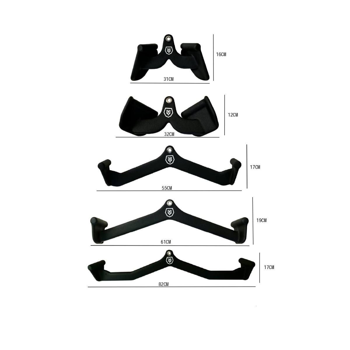 Set de 5 Poignées pour Poulie