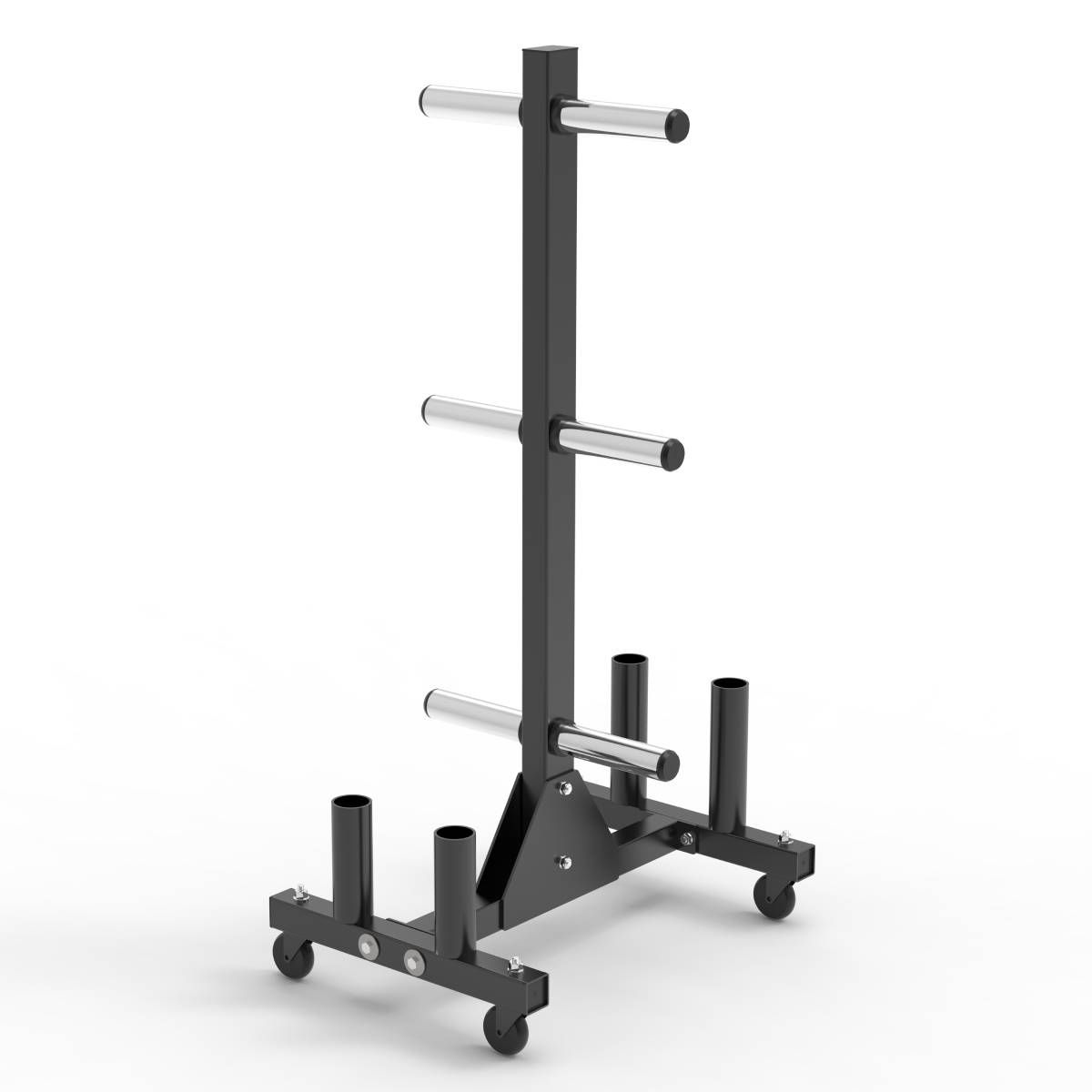 Rack Vertical pour Disques Bumper et Barres Olympiques VBR20