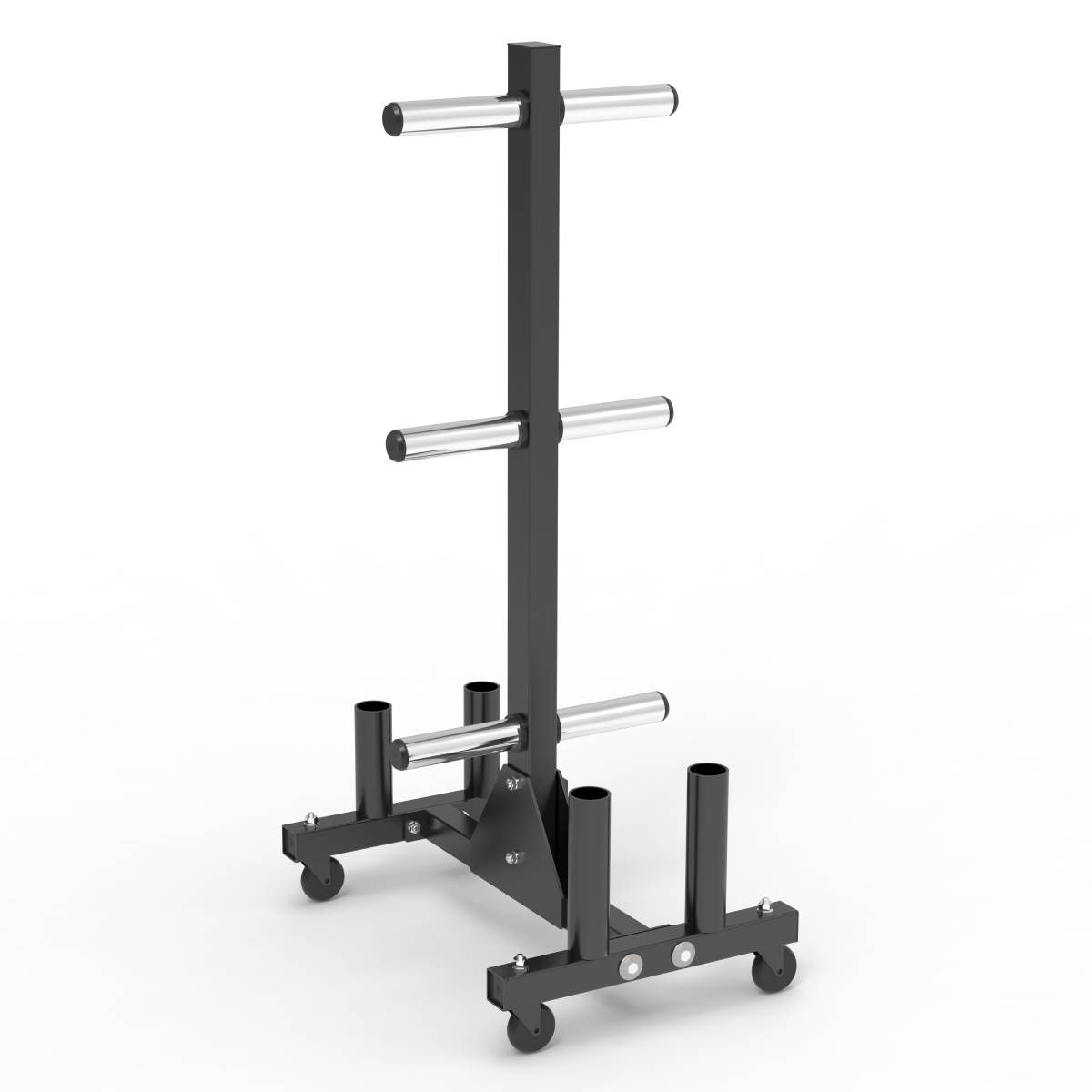 Rack Vertical pour Disques Bumper et Barres Olympiques VBR20