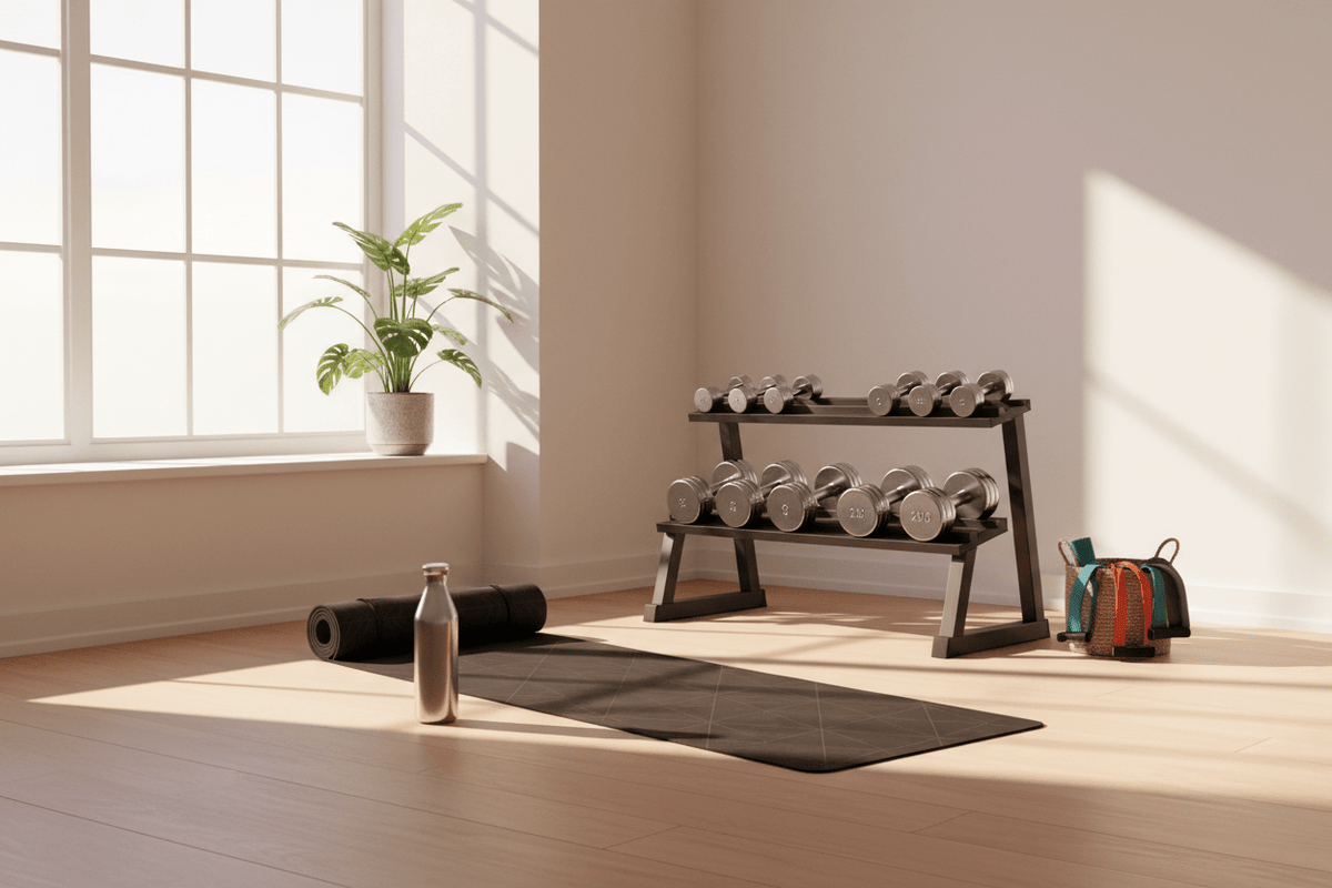 10 choses à savoir avant de faire de la muscu à la maison