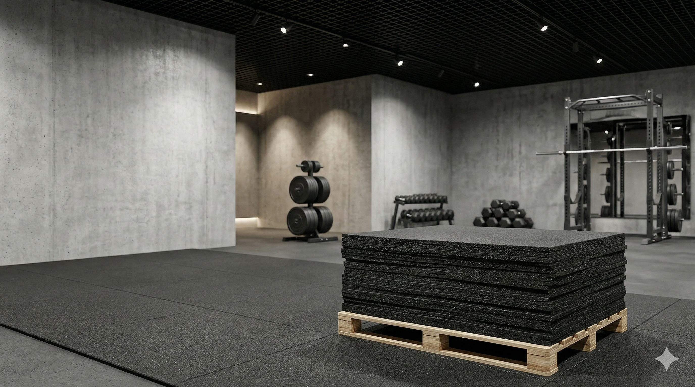 Dalle salle de sport