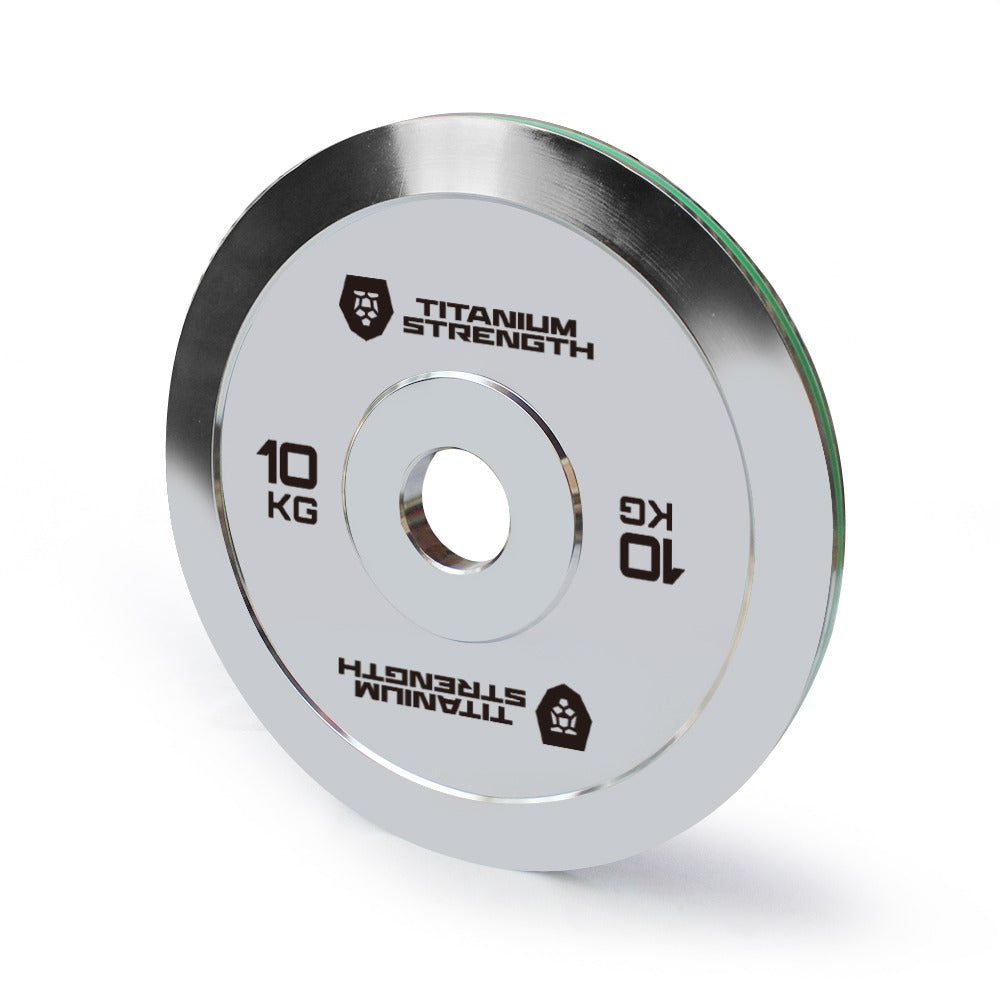 Disques de Powerlifting Chromés Olympiques