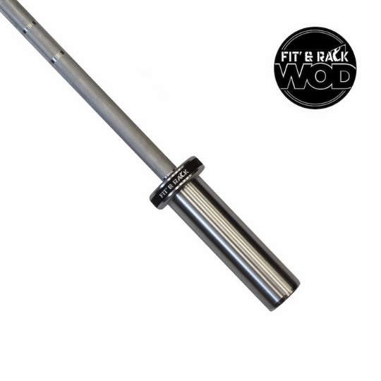 Barre Olympique Courte - Short Bar 15kg - 187 cm