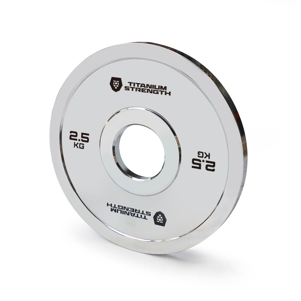 Disques de Powerlifting Chromés Olympiques