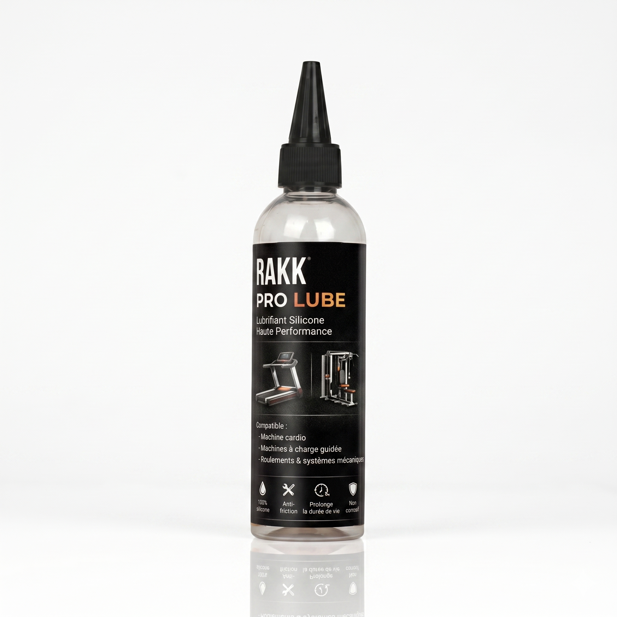Lubrifiant Tapis de Course 100% Silicone – RAKK PRO LUBE