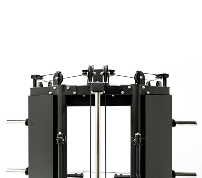 G10® All-In-One Trainer - Machine Smith, Rack + Double Poulie (Rapport de câble 2:1 et 4:1) + 900 € d'Accessoires