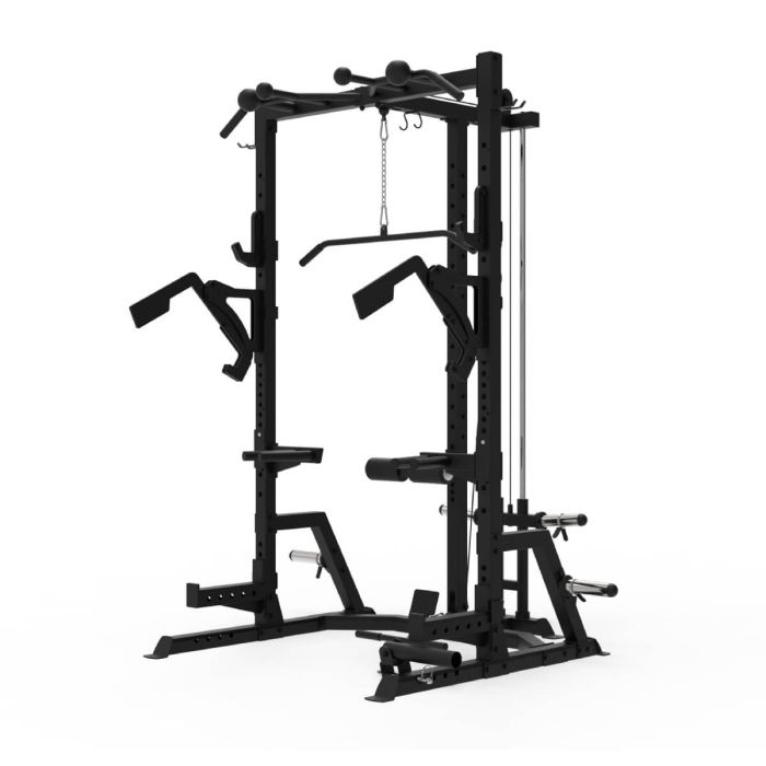 Half Rack avec Poulie Haute et Basse AX60