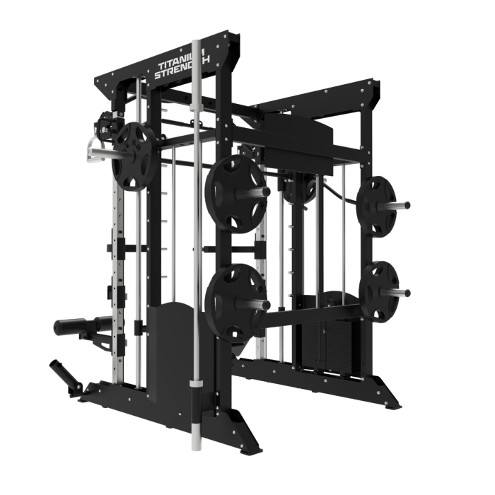 Titanium Strength Black Series B200 With 440 lb Weight Stack