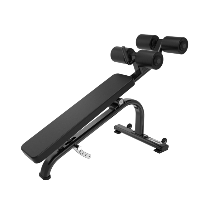 BANC DE ABDOMINAUX DÉCLINÉ BLACK SERIES