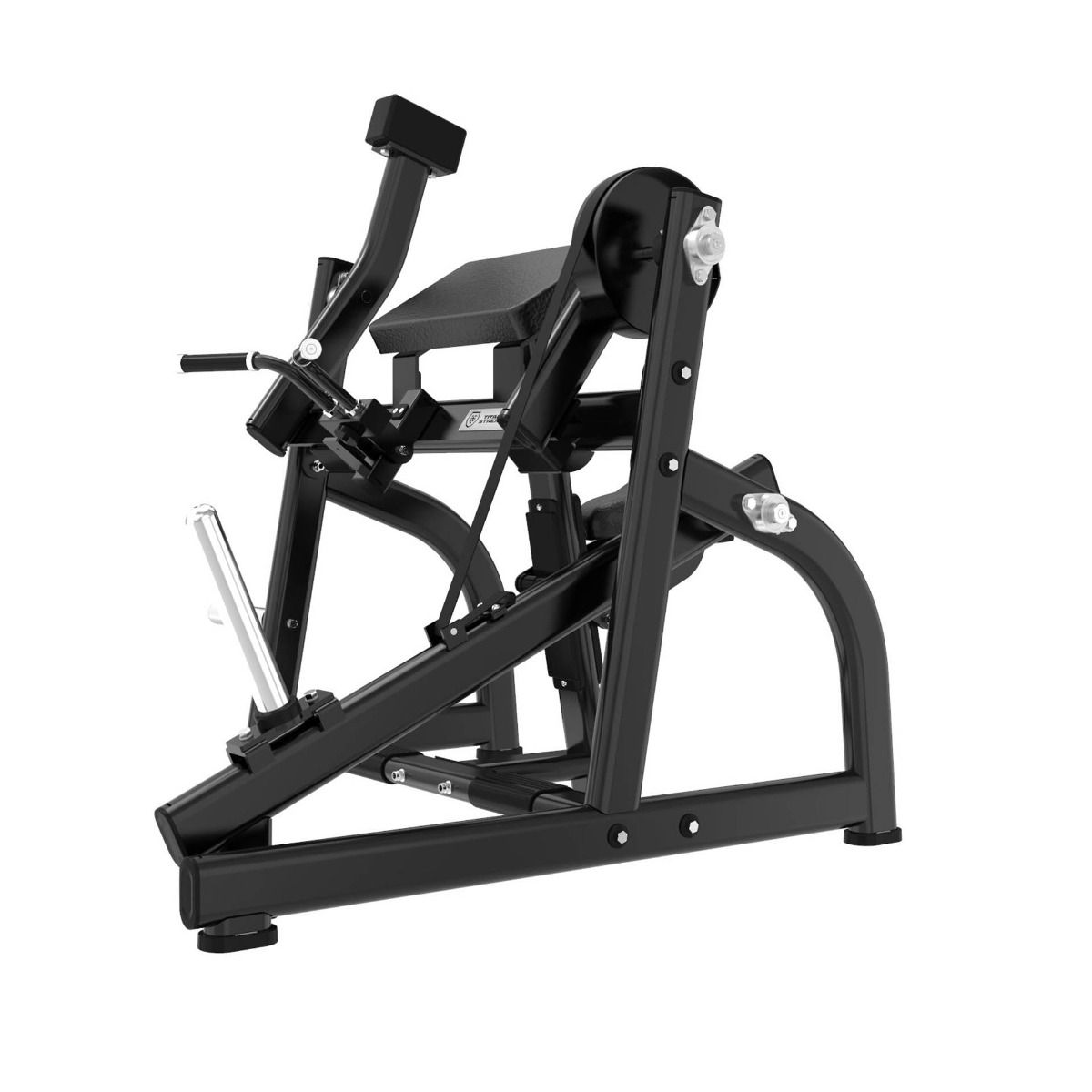 CURL BICEPS AVEC CHARGE DE DISQUES BLACK SERIES