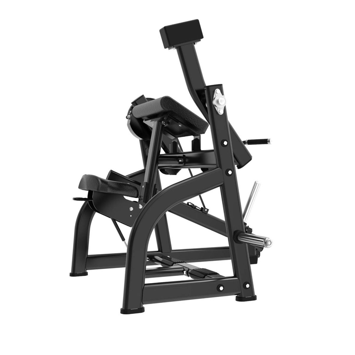 CURL BICEPS AVEC CHARGE DE DISQUES BLACK SERIES