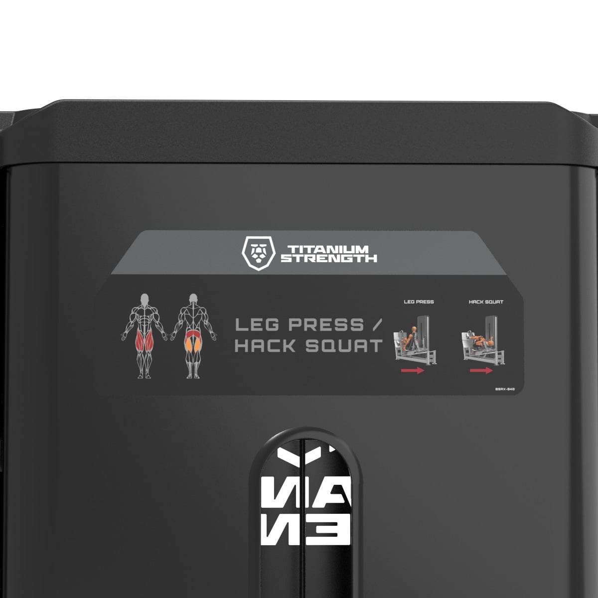 Dual Presse à Jambes Horizontale / Squat Hack