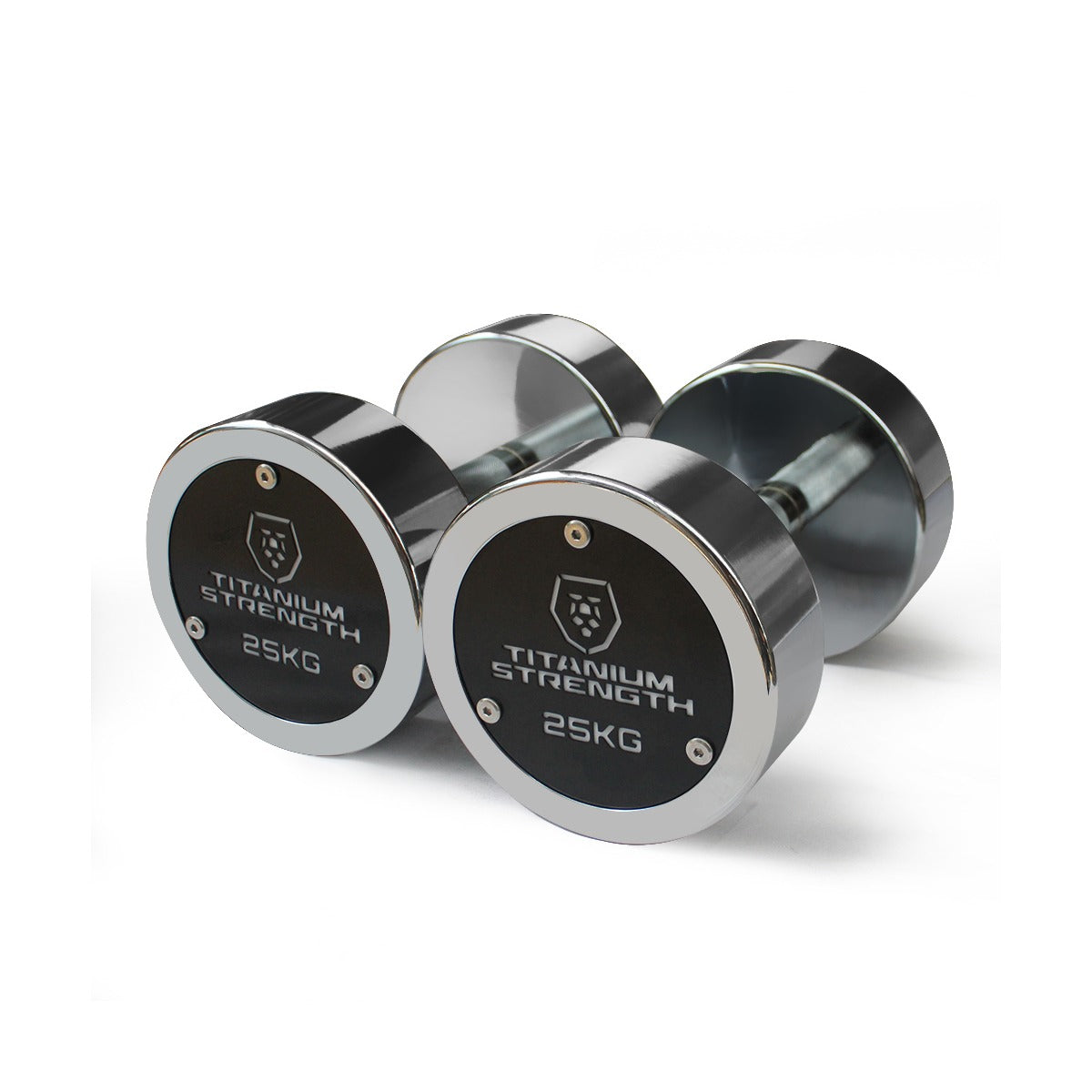 Set d’Haltères Chromées 2,5–30 kg (12 paires) + Rack