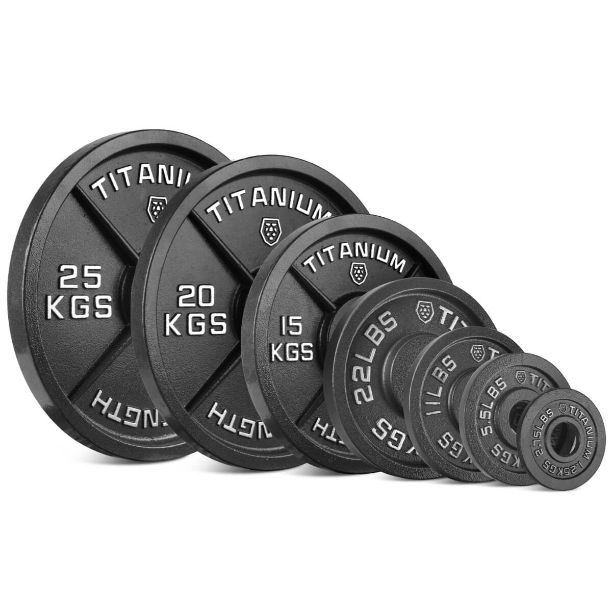 Disques Olympiques en Fonte (1,25 - 25 kg)