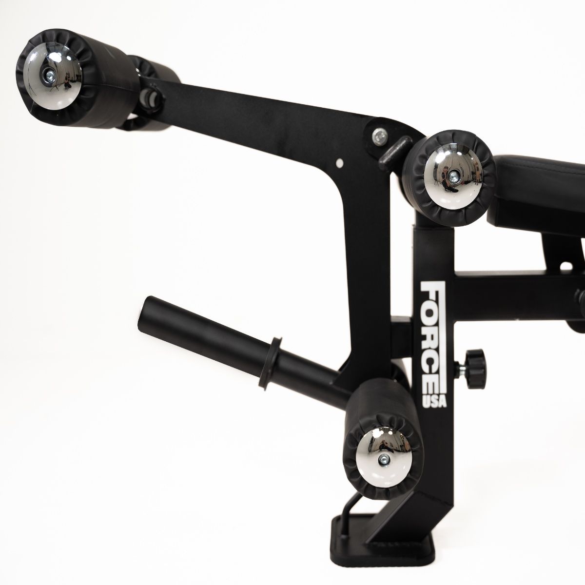 Force USA MyBench V2 - Banc Réglable avec Pupitre de Biceps et Extension de Jambes