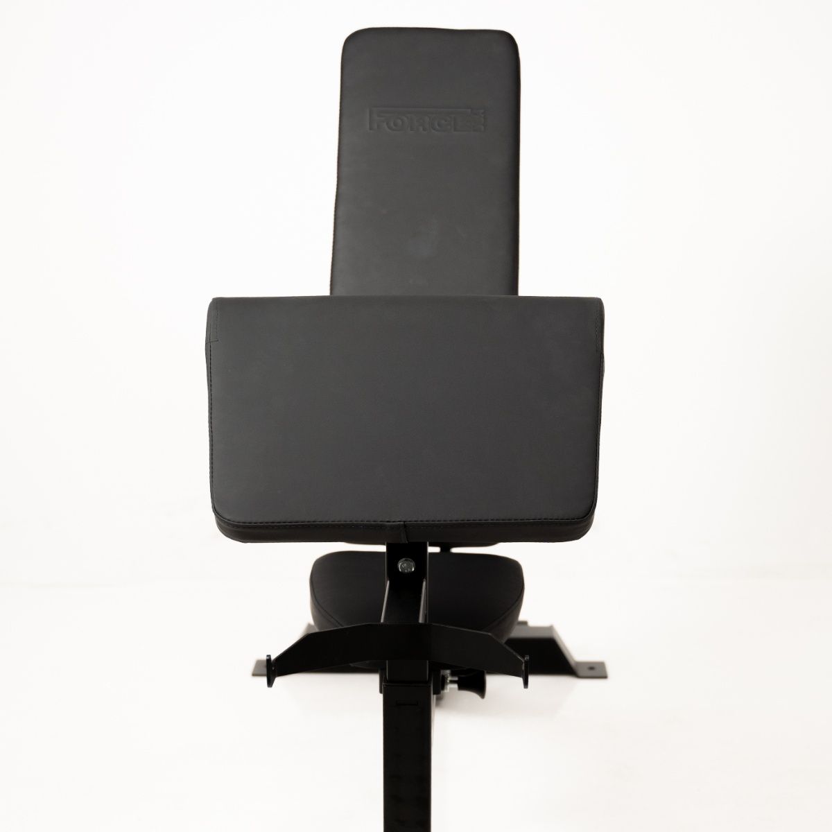 Force USA MyBench V2 - Banc Réglable avec Pupitre de Biceps et Extension de Jambes