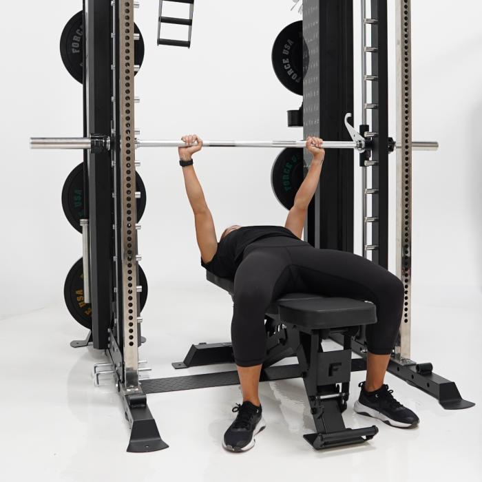 Entraîneur tout-en-un G20 V2 Pro™ - Machine Smith Multipuissance, double poulie et presse verticale