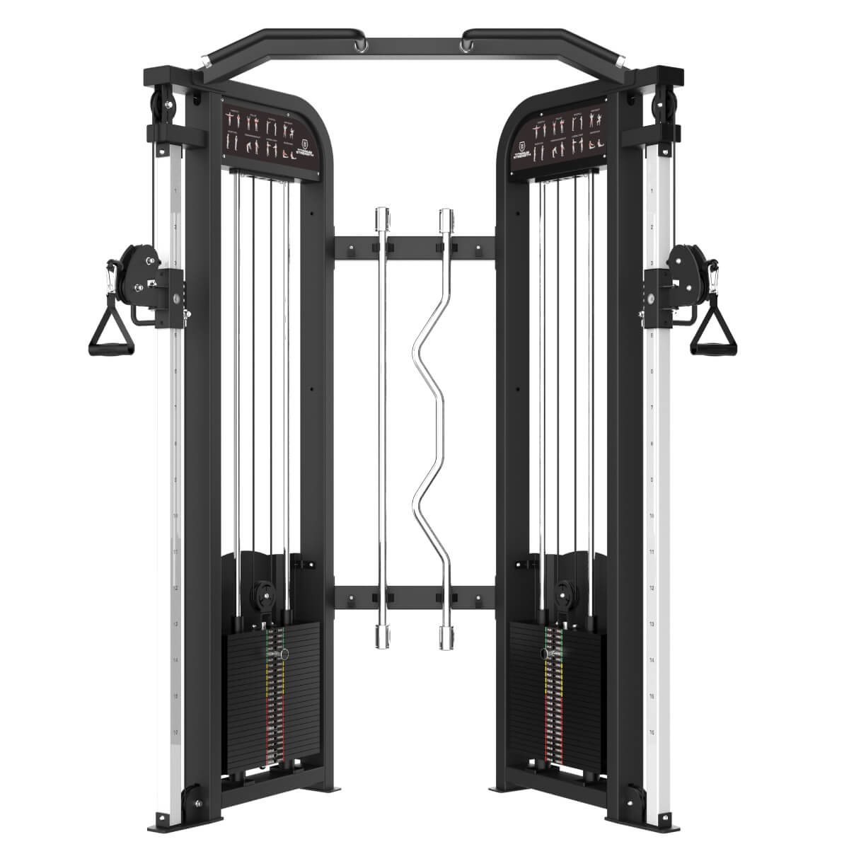 Functional Trainer Double Poulie Réglable