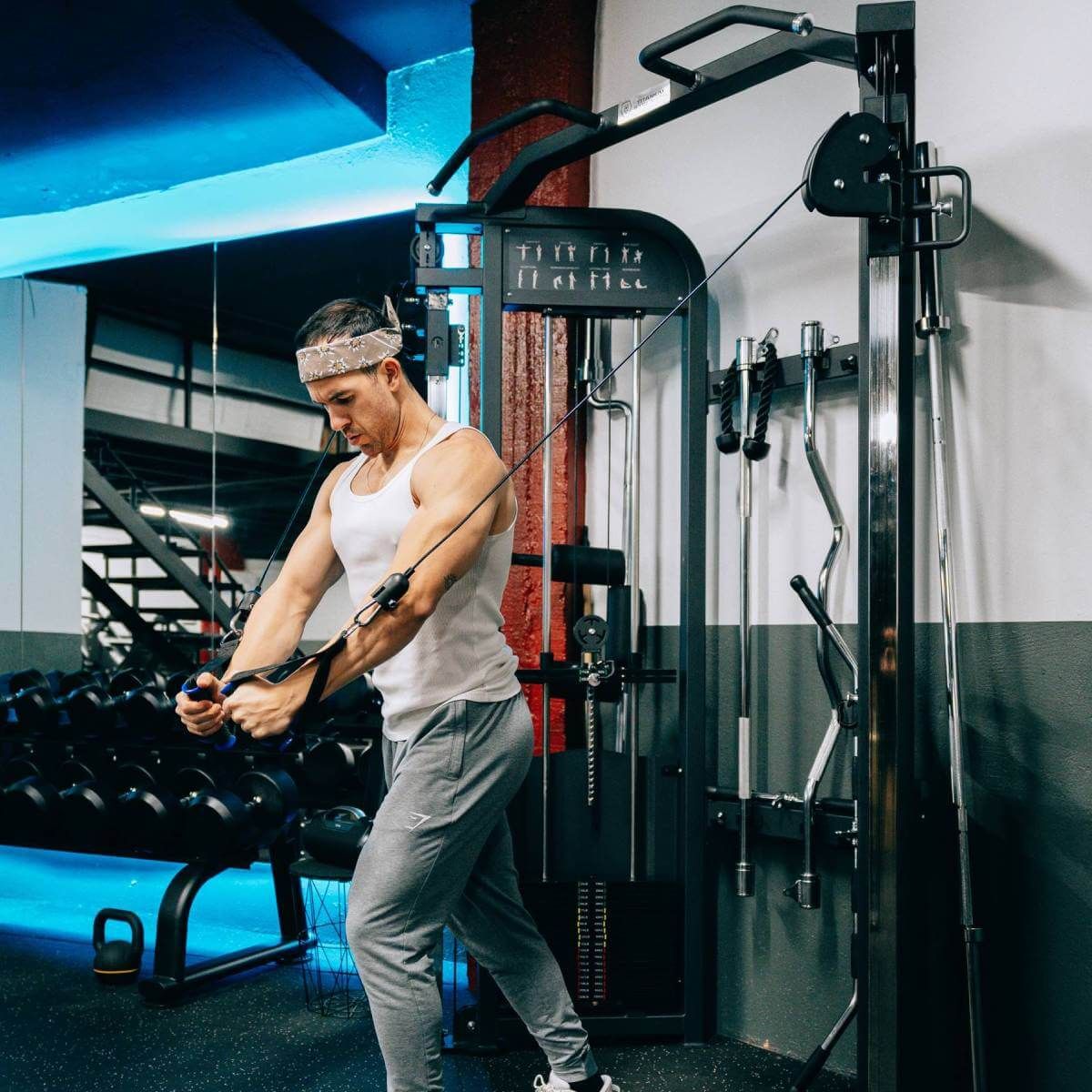 FUNCTIONAL TRAINER DOUBLE POULIE RÉGLABLE ELITE SERIES