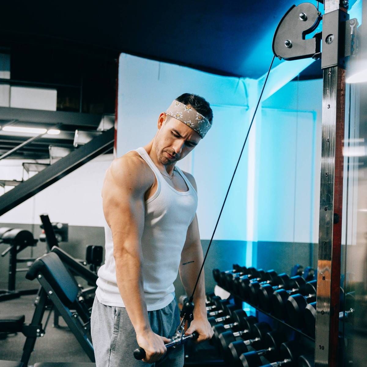 Functional Trainer Double Poulie Réglable