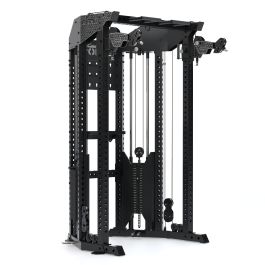 Functional Trainer Rack – Double Poulie Réglable + Rack