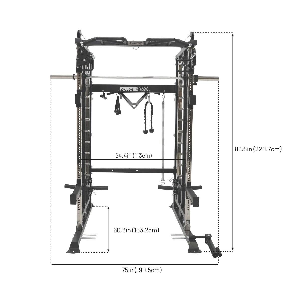Station musculation compacte G3 V2 Force USA
