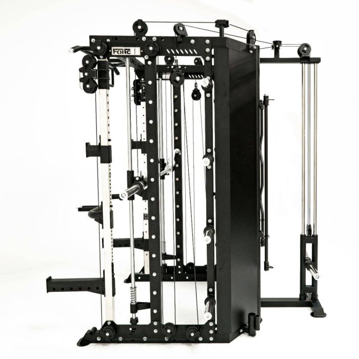 G10® All-In-One Trainer - Machine Smith, Rack + Double Poulie (Rapport de câble 2:1 et 4:1) + 900 € d'Accessoires