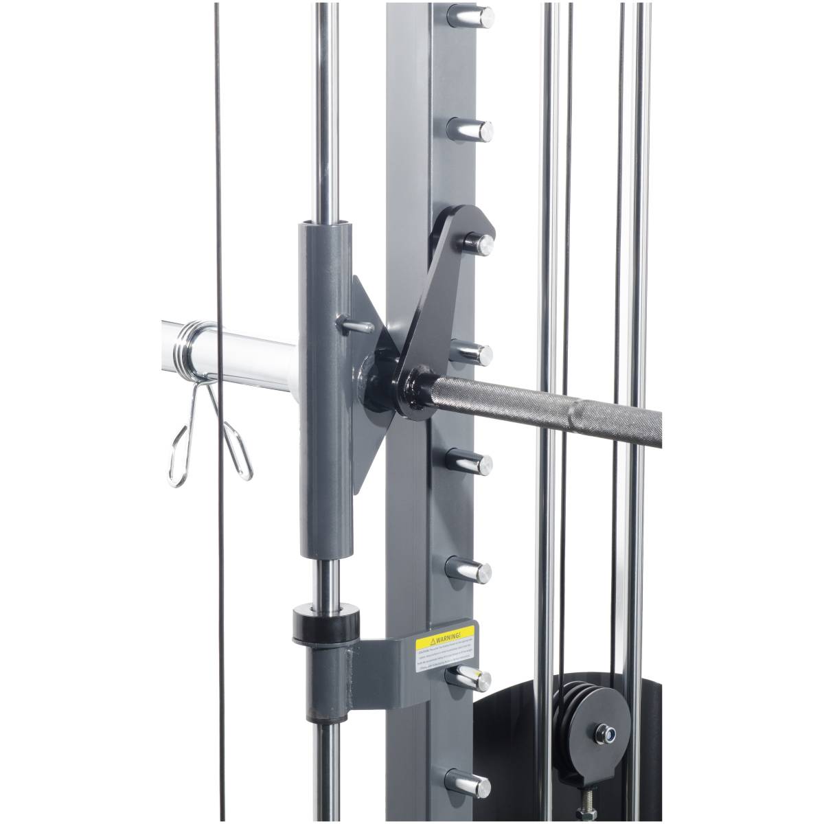 Multipower - Machine Smith Professionnelle avec Double Poulie + Rack FT3