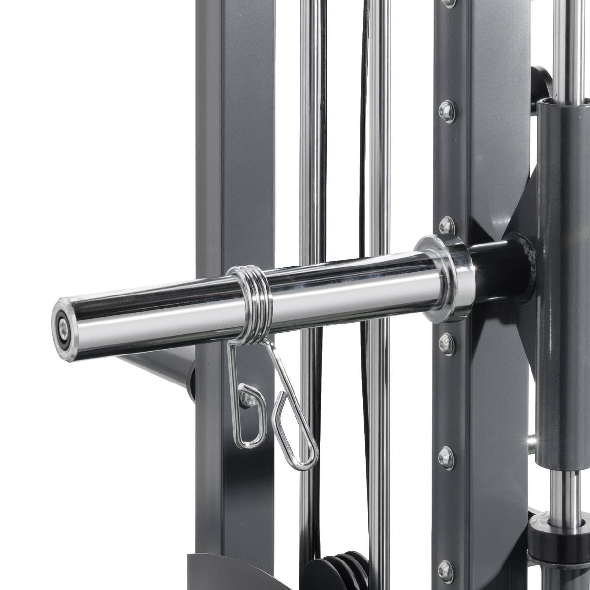 Multipower - Machine Smith Professionnelle avec Double Poulie + Rack FT3