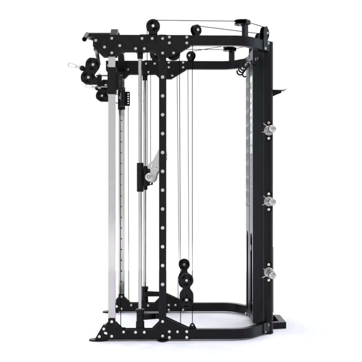 G12™ V2 All-In-One Trainer - Double Poulie (2 x 100 kg), Machine Smith, Rack et Presse pour les Jambes