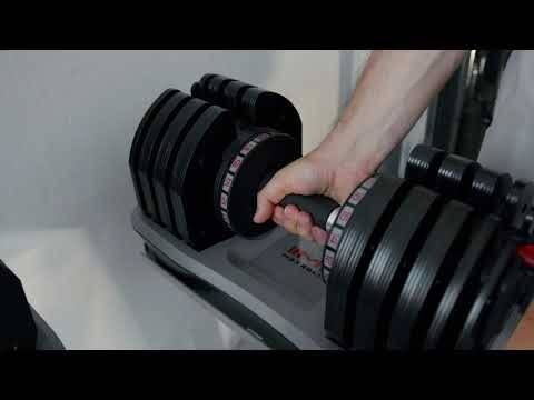 Haltères réglables 2-36 kg MA36 + Rack