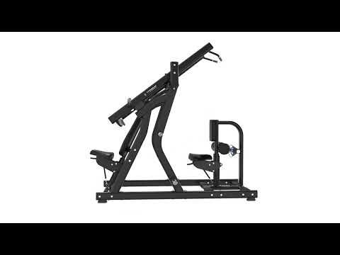 PRESSE PECTORALE ET TIRAGE DORSAL ISO-LATÉRALE BLACK SERIES