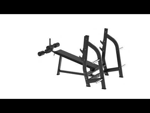 BANC OLYMPIQUE DÉCLINÉ BLACK SERIES