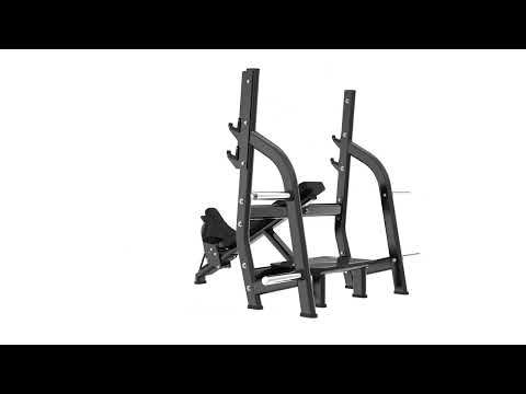 BANC OLYMPIQUE INCLINÉ BLACK SERIES