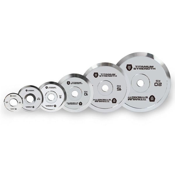 Disques de Powerlifting Chromés Olympiques