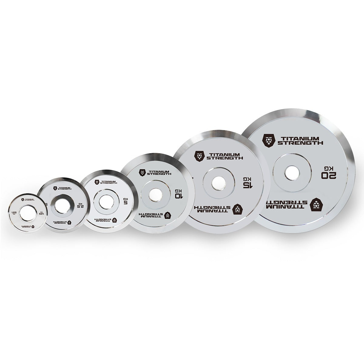 Disques de Powerlifting Chromés Olympiques