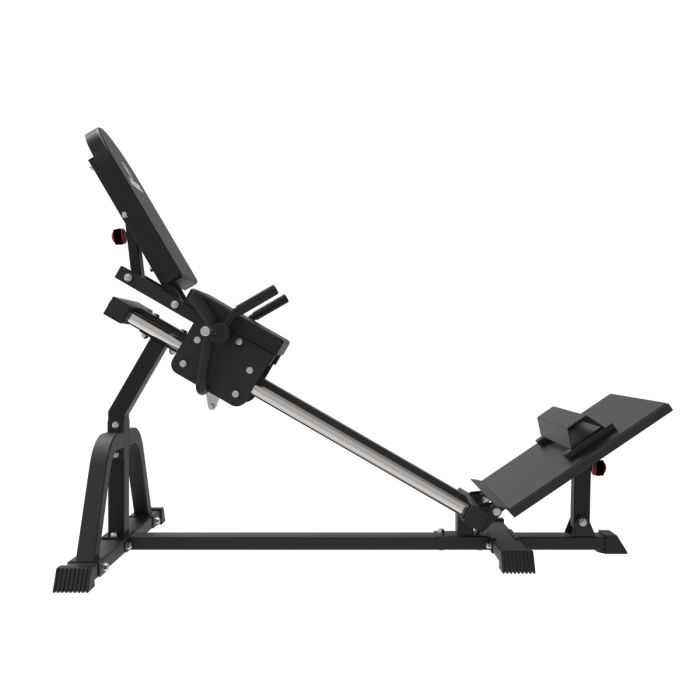 LPC Presse à Jambes Debout, Hack Squat et Élévations des Mollets - 3 en 1