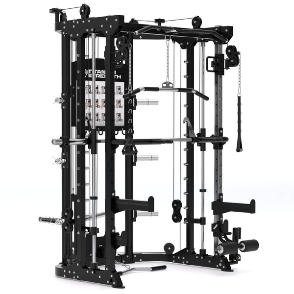 All-in-One Trainer - Poulie Double, Multipower et Power Rack R100