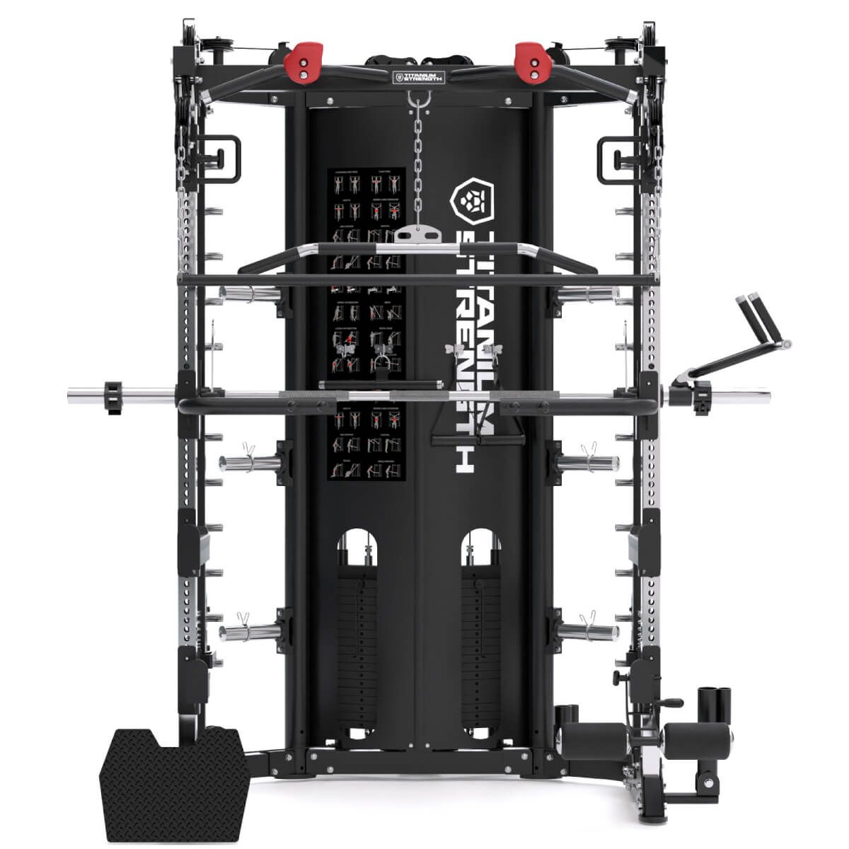 All-in-One Trainer – Double Poulie (2x90 kg), Smith Machine et Power Rack R200 - Default
