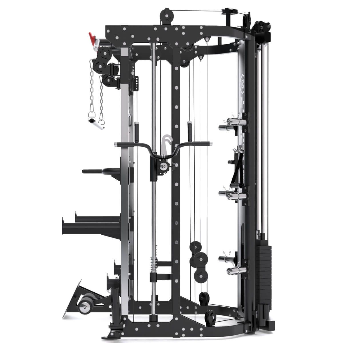 All-in-One Trainer – Double Poulie (2x90 kg), Smith Machine et Power Rack R200 - Default