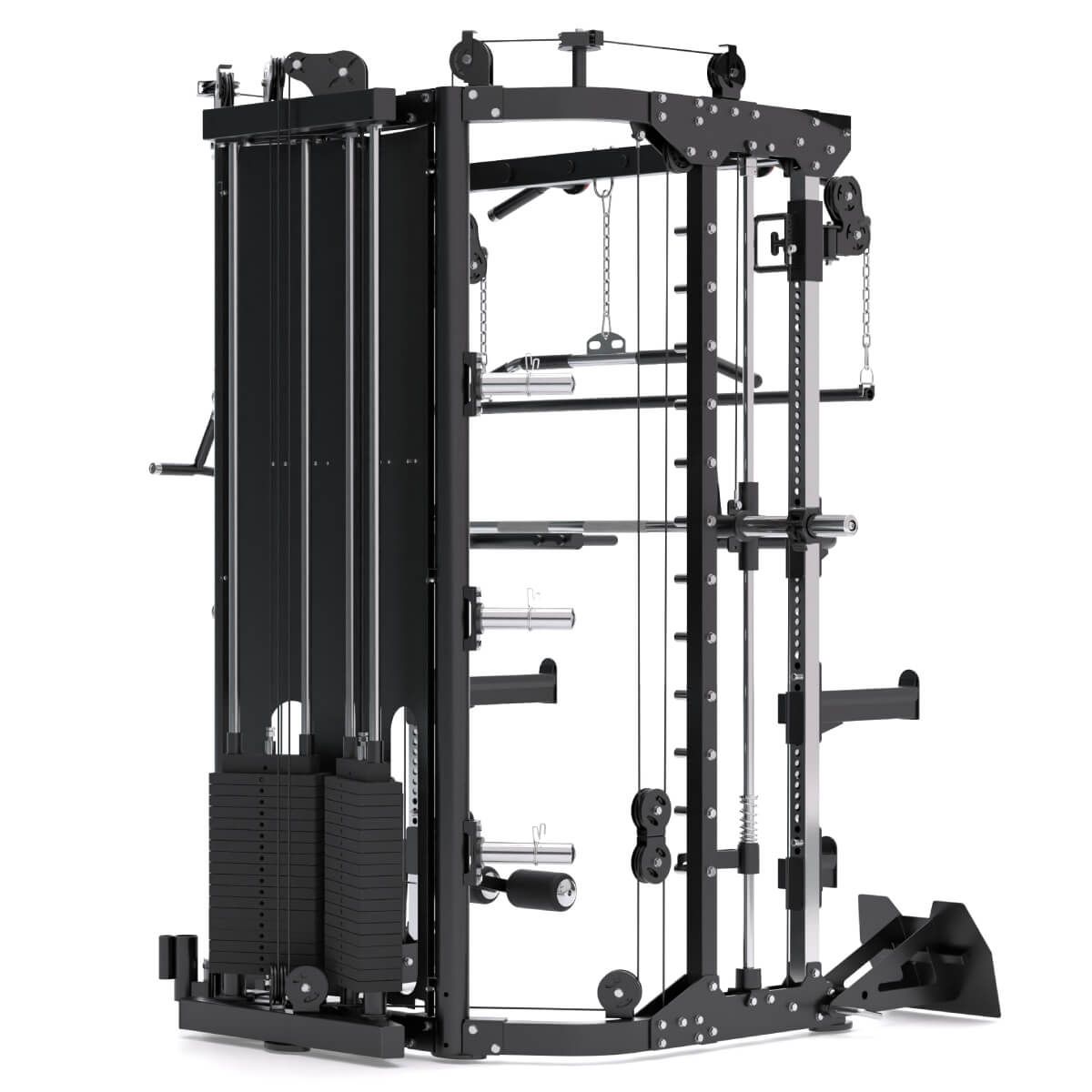 All-in-One Trainer – Double Poulie (2x90 kg), Smith Machine et Power Rack R200 - Default