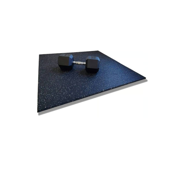 Dalles en Caoutchouc de Haute Densité Premium avec Granulats en EPDM 100x100 cm