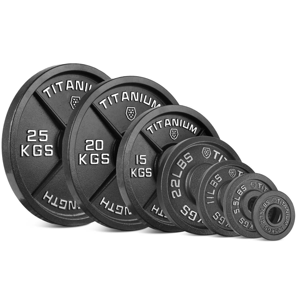Disques Olympiques en Fonte (1,25 - 25 kg)