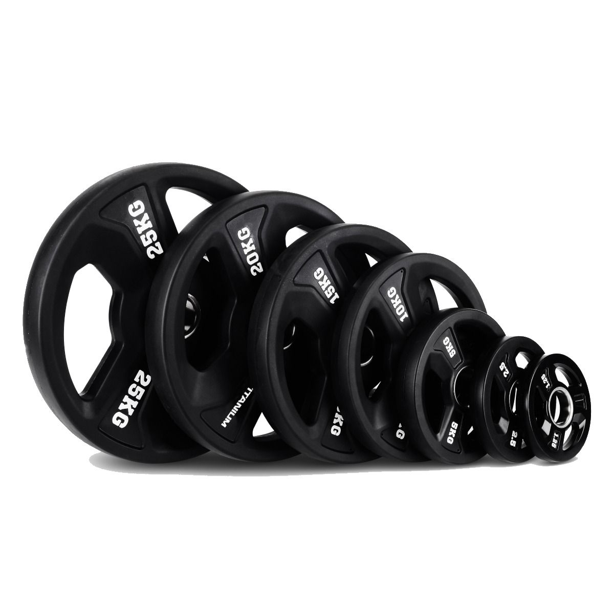 Disques en Caoutchouc Premium avec 3 Poignées Tri-Grip